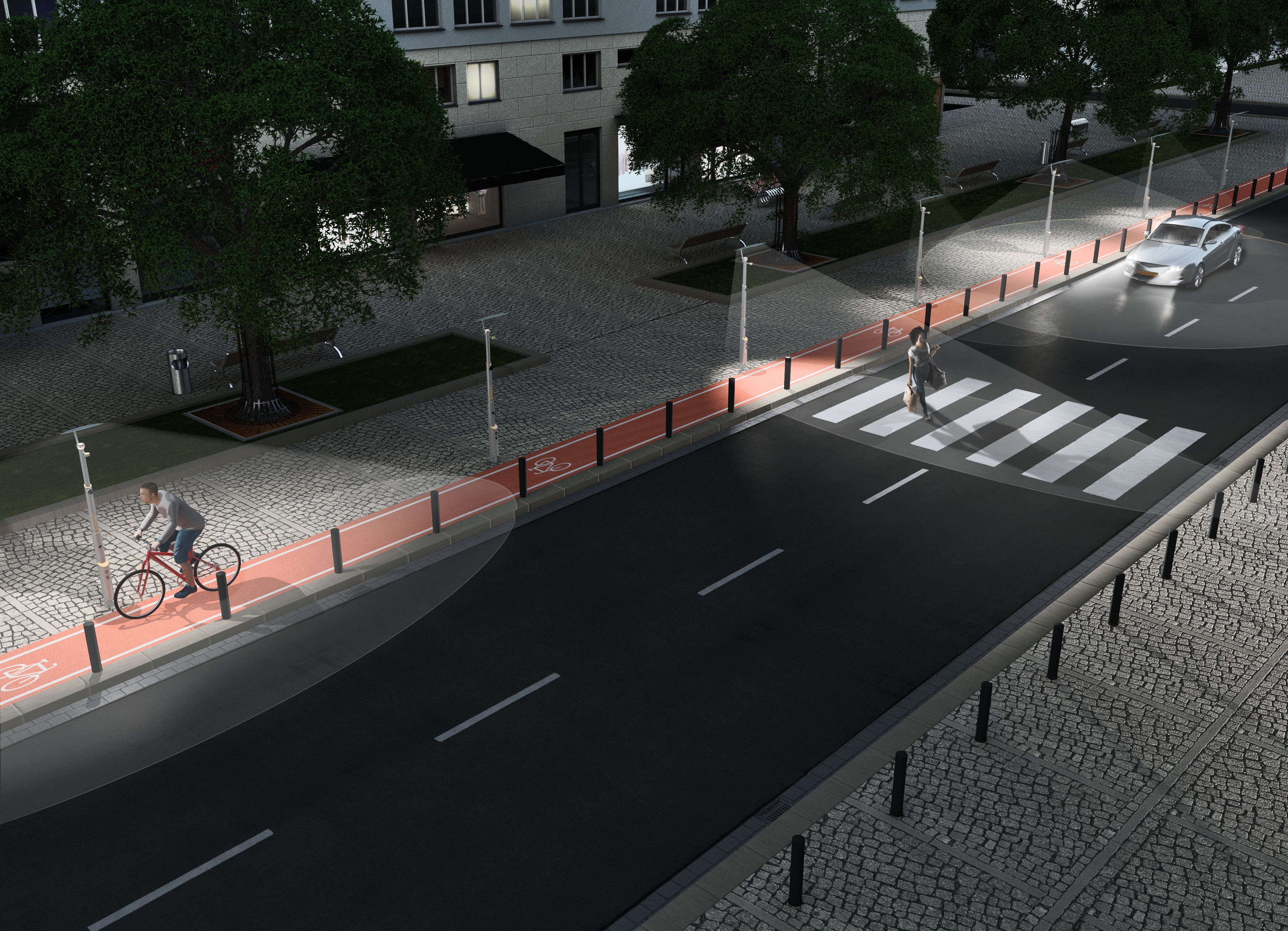 Gemeinderat stimmt einstimmig für flexible Beleuchtung des Radwegs Eggmühl – Schierling