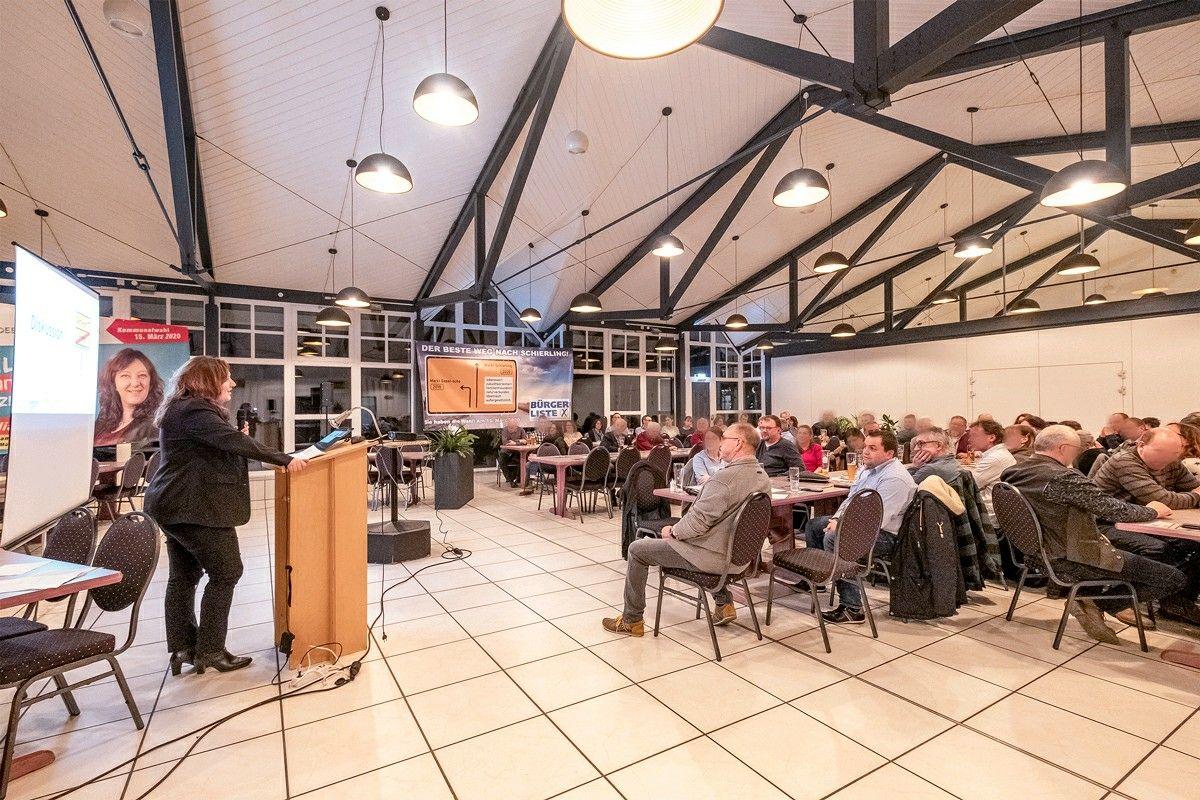 Abschlussveranstaltung der Bürgerliste in Schierling